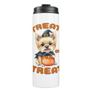 Yorkshire Terrier Halloween Dog Costume �Treat or Thermal Tumbler