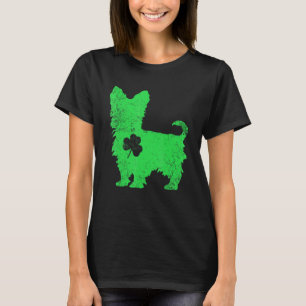 Yorkshire Terrier Irish C St Patrick Day Leprechau T-Shirt
