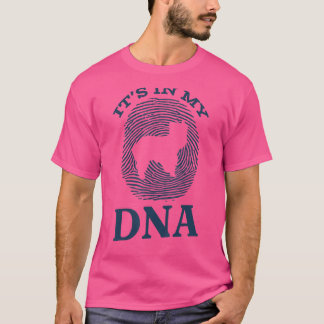 Yorkshire Terrier It`s In My Dna Fingerprint T-Shirt