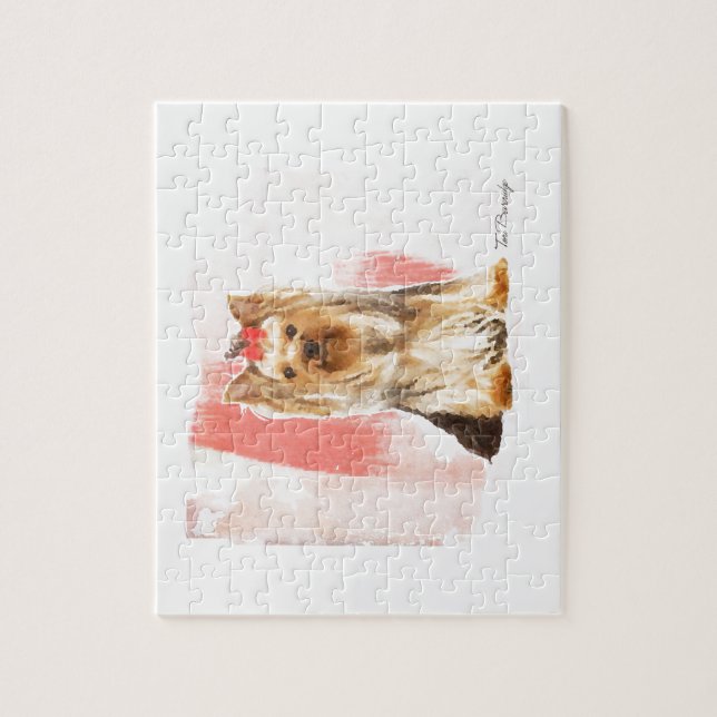 Yorkshire Terrier Jigsaw Puzzle (Vertical)