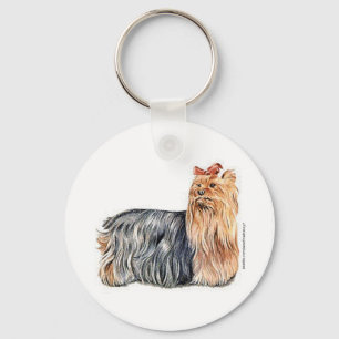 Yorkshire Terrier Key Ring