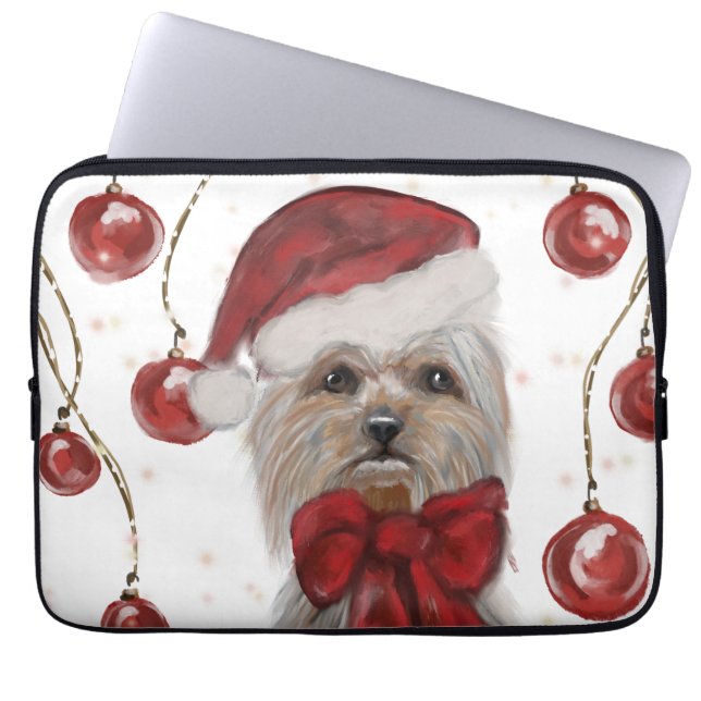 YORKSHIRE TERRIER  LAPTOP SLEEVE (Front)