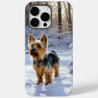 Yorkshire Terrier Let It Snow Christmas