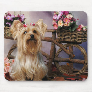 Yorkshire Terrier Love Yorkies Puppy Dog Mousepad