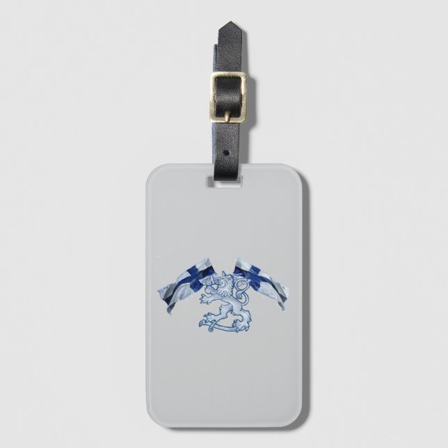 Yorkshire Terrier Luggage Tag (Front Vertical)
