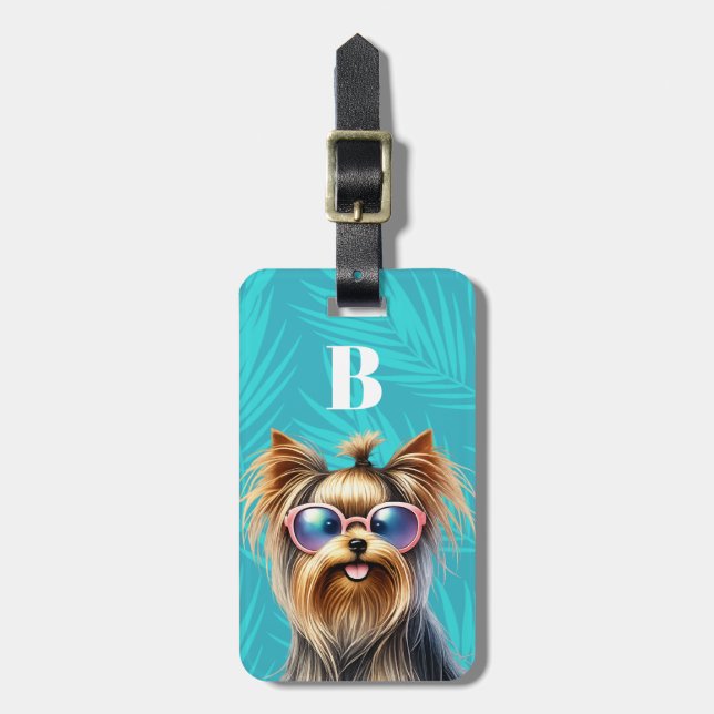 Yorkshire Terrier Luggage Tags (Front Vertical)