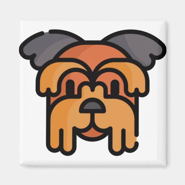 Yorkshire Terrier Magnet (Front)