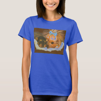 Yorkshire Terrier Mama and Puppy Tee - Customised