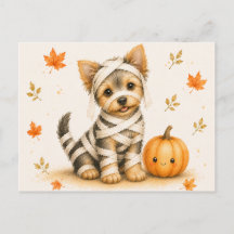 Yorkshire Terrier Mommy Halloween