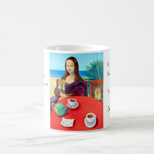 Yorkshire Terrier Mona Lisa Coffee Mug