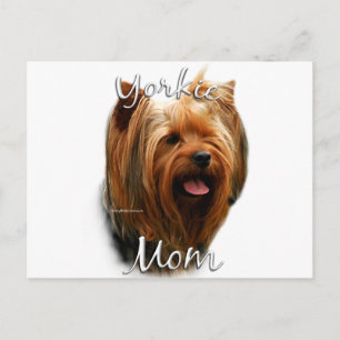 Yorkshire Terrier Mum 2 Postcard