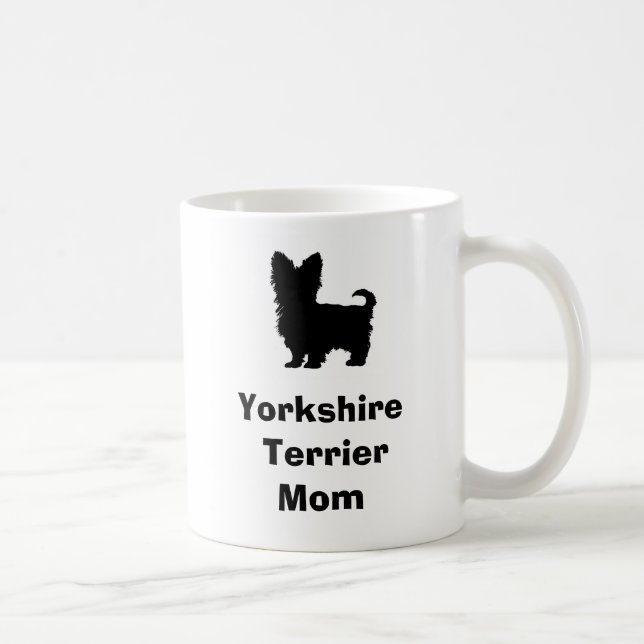 "Yorkshire Terrier Mum" Mug (Right)