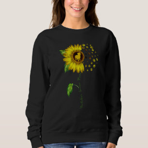 Yorkshire Terrier Mum Sunflower  Dog Mum Mama Sweatshirt