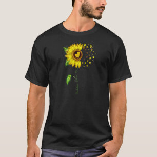 Yorkshire Terrier Mum Sunflower Dog Mum Mama T-Shirt