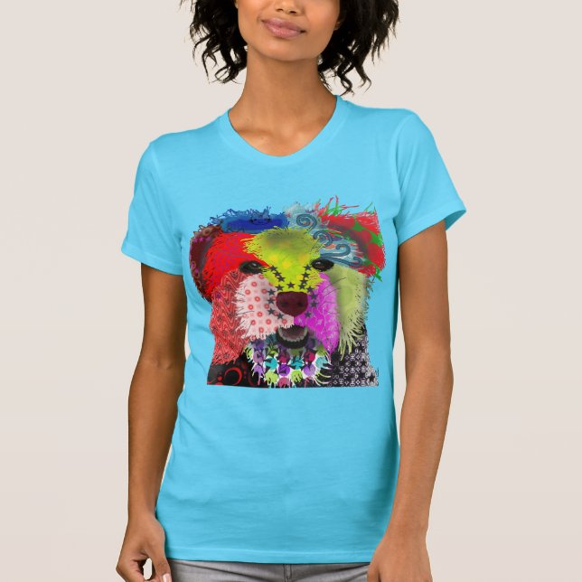 Yorkshire Terrier - Patchwork T-Shirt (Front)
