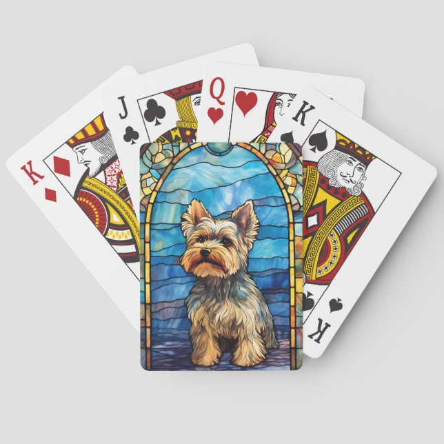 Yorkshire Terrier Playing Cards (Back)