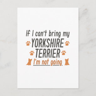 Yorkshire Terrier Postcard
