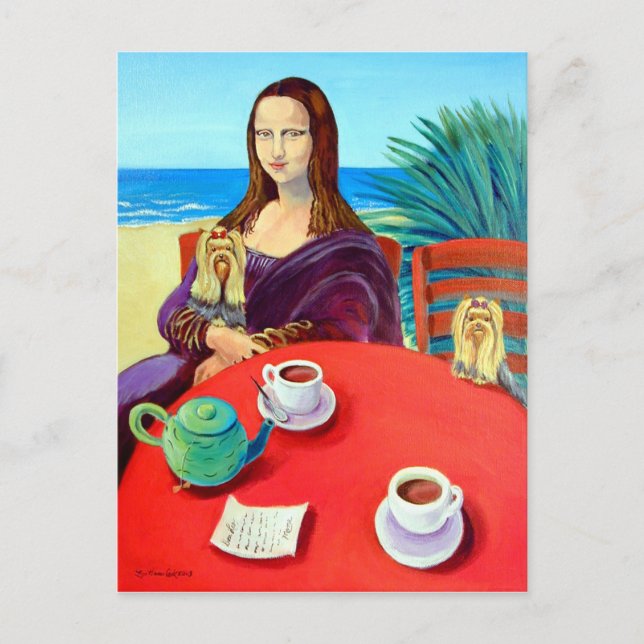 Yorkshire Terrier Postcard (Front)