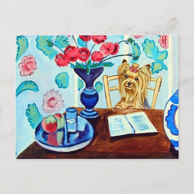 Yorkshire Terrier Postcard (Front)