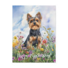 Yorkshire Terrier Postcrossing - Postcard