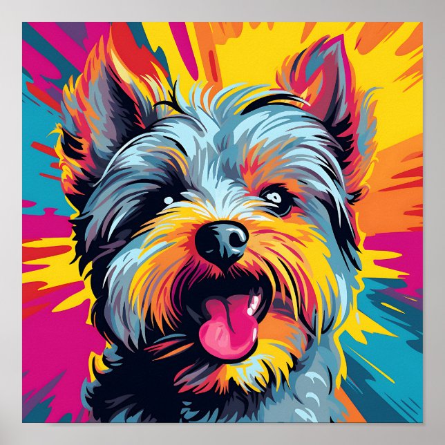 Yorkshire Terrier Poster (Front)