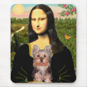 Yorkshire Terrier Puppy - Mona Lisa Mouse Pad