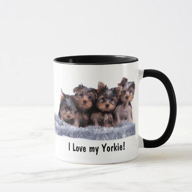 Yorkshire Terrier Puppy Mug (Right)