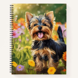 Yorkshire Terrier Puppy Notebook