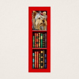 Yorkshire Terrier Red Bookmark