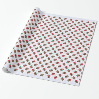 Yorkshire Terrier Santa Paws Wrapping Paper