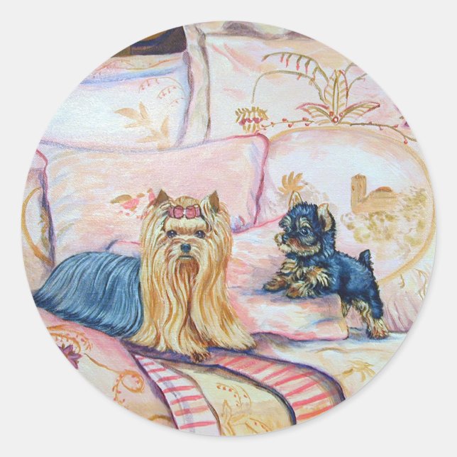Yorkshire Terrier Stickers (Front)