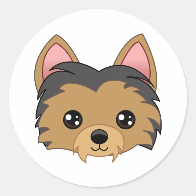 Yorkshire Terrier Stickers (Front)