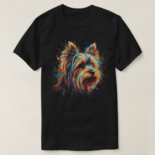 Yorkshire Terrier T-Shirt (Design Front)