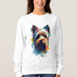 Yorkshire Terrier Vibrant and Colourful Sweatshirt