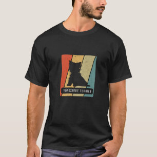 Yorkshire Terrier Vintage Dog Dogs Paw Dog School T-Shirt