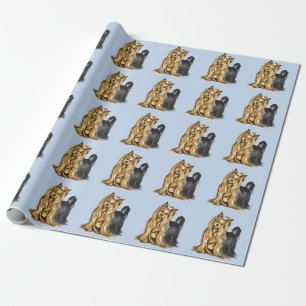 yorkshire terrier wrapping paper