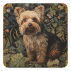 Yorkshire Terrier Yorkie Dog Vintage Floral