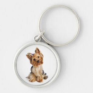 Yorkshire Terrier - Yorkie Puppy Dog Keychain