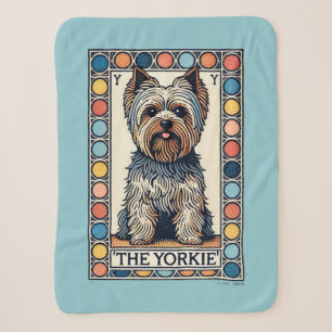yorkshire terrier yorkie sherpa blanket