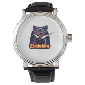 Yorkshire Terrier Yorkie Zombie Dog Halloween Over Watch
