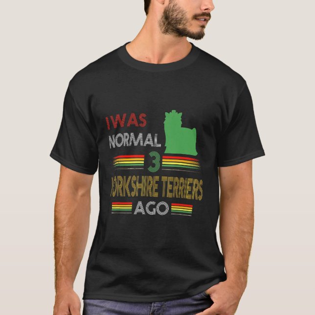Yorkshire Terriers Ago T-Shirt (Front)