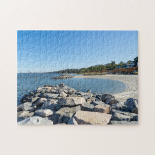 Yorktown Beach in Virginia Jigsaw Puzzle