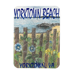 Yorktown Beach Magnet