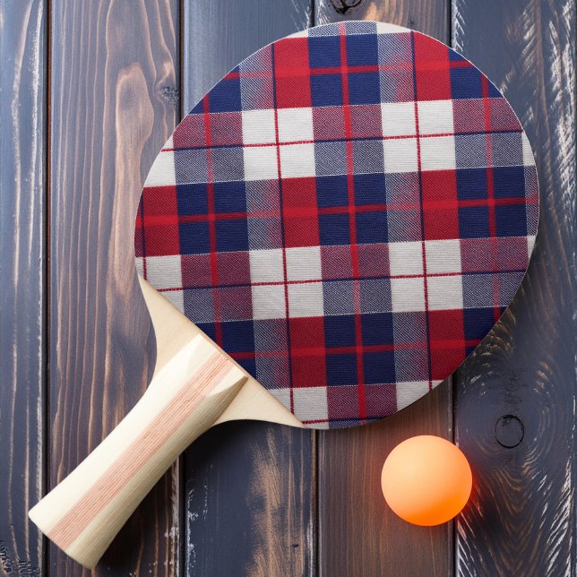 Yorktown Plaid Ping Pong Paddle (Creator Uploaded)