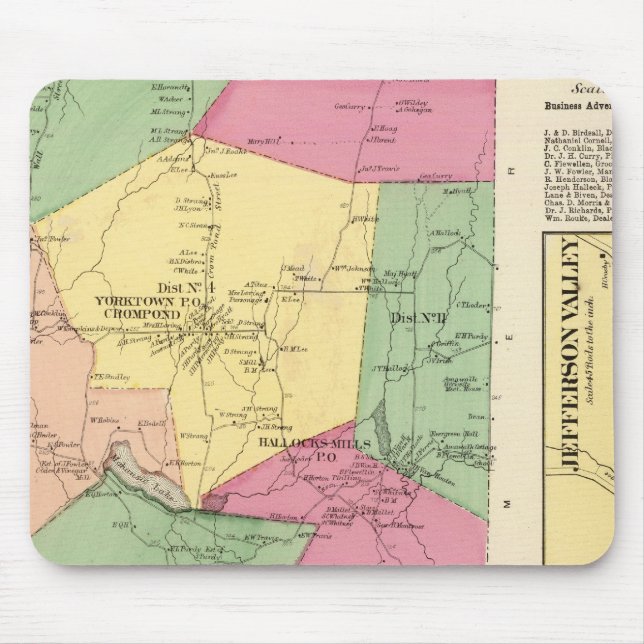 Yorktown, Town Mouse Pad (Front)