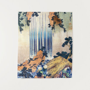 Yoro Waterfall in Mino Province Hokusai Katsushika Tapestry