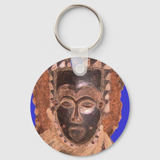 YORUBA MASK KEY RING (Front)