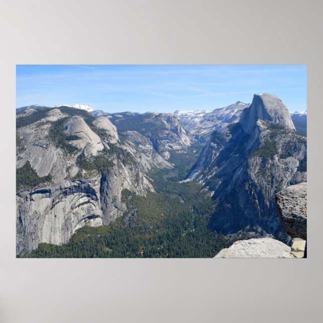 Yosemite at Glacier Point 3 Poster (Front)