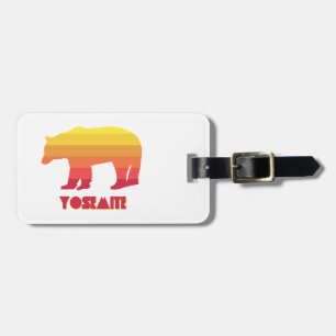 Yosemite Bear Luggage Tag