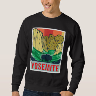 Yosemite California Souvenir National Park Hiking Sweatshirt